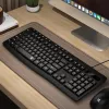 Redragon BK-7366 full-size ergonomisch bedraad membraan kantoortoetsenbord - zwart