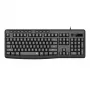 Redragon BK-7366 full-size ergonomisch bedraad membraan kantoortoetsenbord - zwart
