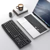 Redragon BK-7367 full-size ergonomisch draadloos membraan-bureautypemachine - zwart