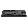 Redragon BK-7367 full-size ergonomisch draadloos membraan-bureautypemachine - zwart