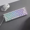 REDRAGON DRAGONBORN bedraad mechanisch toetsenbord RGB 67-toetsen design - wit