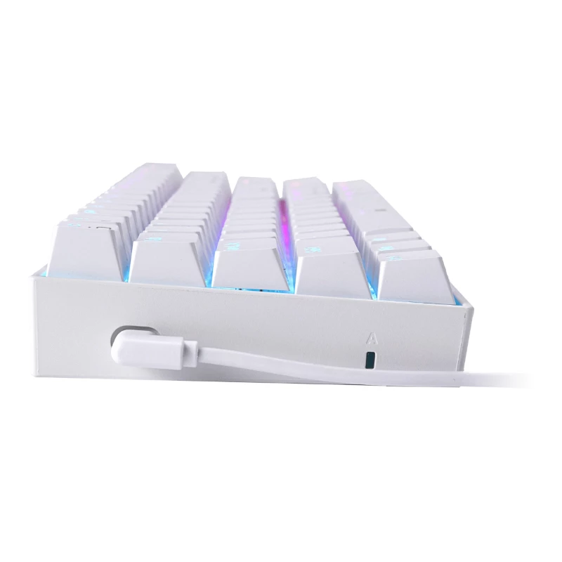 REDRAGON DRAGONBORN bedraad mechanisch toetsenbord RGB 67-toetsen design - wit