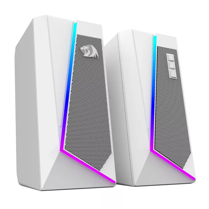 Redragon GS20W ANVIL 3W 2.0 RGB stereo desktop-pc-luidsprekers - wit
