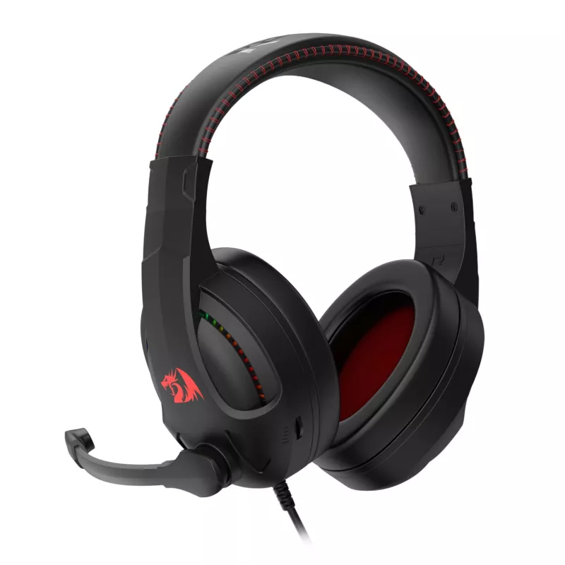 Redragon H211 CRONUS Virtual 7.1 Surround Sound RGB bedrade gaming-headset - zwart