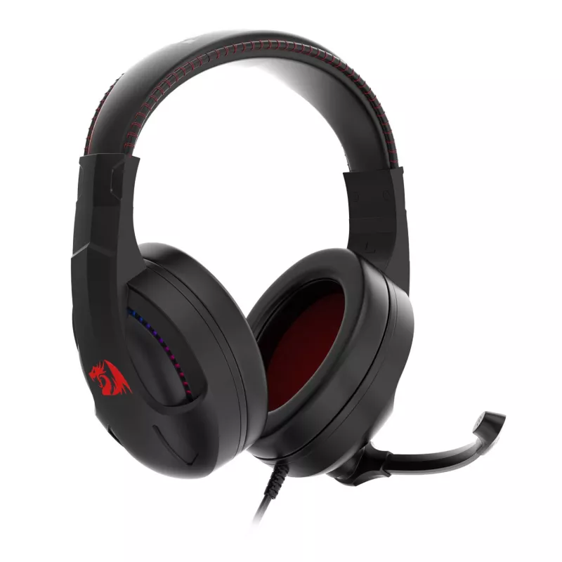 Redragon H211 CRONUS Virtual 7.1 Surround Sound RGB bedrade gaming-headset - zwart