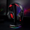 Redragon HA300 Scepter Pro RGB headsetstandaard met 4-poorts USB 2.0-hub