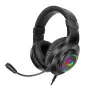 Redragon Hylas Over-Ear RGB gaming headset, Aux (microfoon en headset) / USB (alleen voeding), zwart