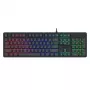 Redragon K521 RGB NETHERBANE 104-toetsen membraan gaming-toetsenbord