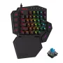 Redragon K585 DITI ELITE PRO RGB 40% draadloze mechanische gaming-toetsenbord - blauwe switches