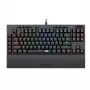 Redragon K588 RGB Pro BROADSWORD TKL mechanische bedrade gaming-toetsenbord - zwart
