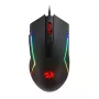 Redragon M616 TRIDENT 10000DPI RGB gaming-muis - zwart