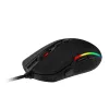 Redragon M719 INVADER RGB 10000 DPI bedrade optische gaming-muis - Zwart
