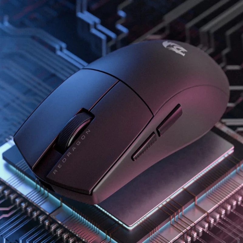 REDRAGON M916 PRO 1K 3-mode draadloze gaming-muis - zwart