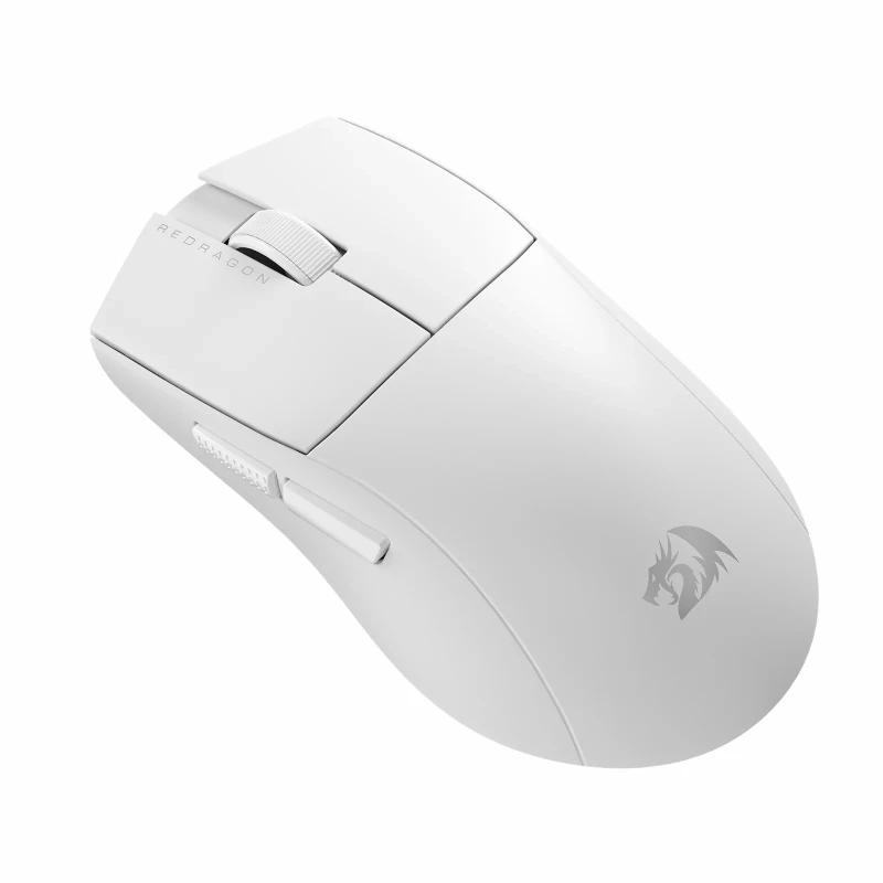 Redragon M916 PRO 1K 3-modus draadloze gaming-muis – wit