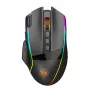 Redragon M991 RGB PRO ENLIGHTENMENT 26000 DPI tri-mode draadloze gaming-muis - zwart