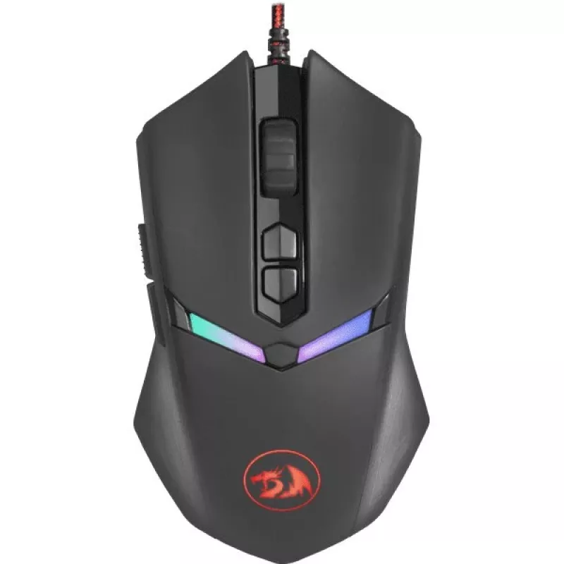 Redragon NEMEANLION 2 7200DPI bedrade gaming-muis - zwart