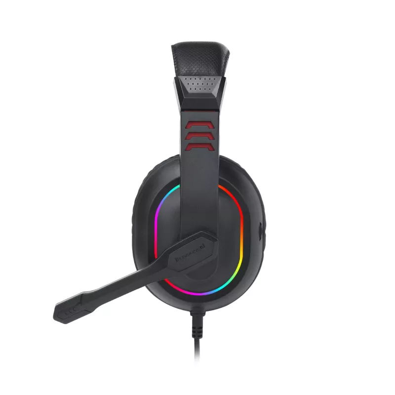 Redragon over-ear ARES Aux RGB gaming-headset - zwart