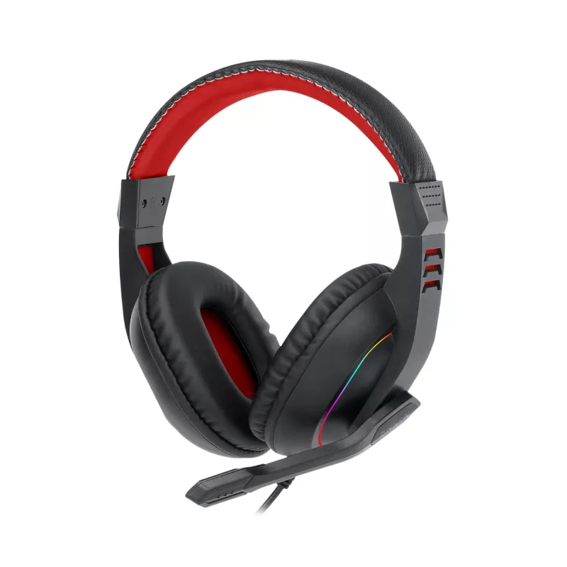 Redragon over-ear ARES Aux RGB gaming-headset - zwart