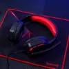 REDRAGON over-ear THEMIS aux gamingheadset - zwart