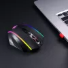 REDRAGON PERDICTION 4 12400DPI RGB MMO ergonomische gaming-muis - zwart