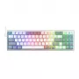 REDRAGON Pollux 65% bedrade mechanische gaming-toetsenbord, hot-swap rode switches, RGB-achtergrondverlichting, afneembare USB-C, NKRO, zwart
