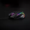 REDRAGON PREDATOR 4000DPI RGB ergonomische gamingmuis - zwart