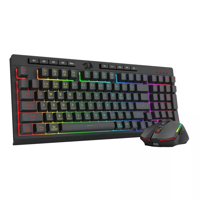 Redragon RYLO PRO S142 tri-mode RGB gaming-toetsenbord en muis combo