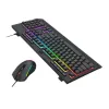 Redragon S151 RGB gaming-toetsenbord- en muiscombinatie - zwart