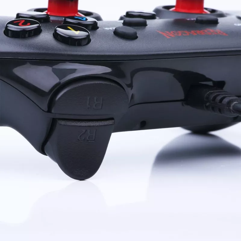 REDRAGON SATURN bedrade X/D-Input PC-controller zwart