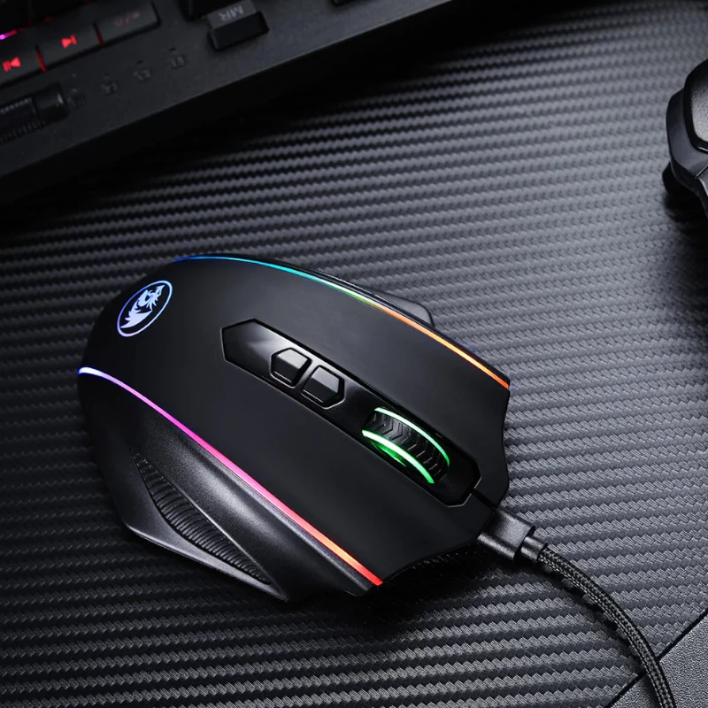 REDRAGON VAMPIRE ELITE draadloze gaming-muis 16000 DPI RGB zwart