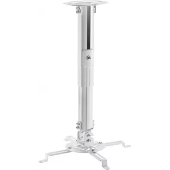 Reflecta Prometheus plafondsteun voor projectoren, zwenk- en kantelbaar, zilver 23042