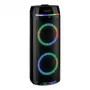REFLEXION PS10BTCD/N partyluidspreker, 480W piek, Bluetooth, CD, FM-radio, USB, AUX, microfoon, zwart
