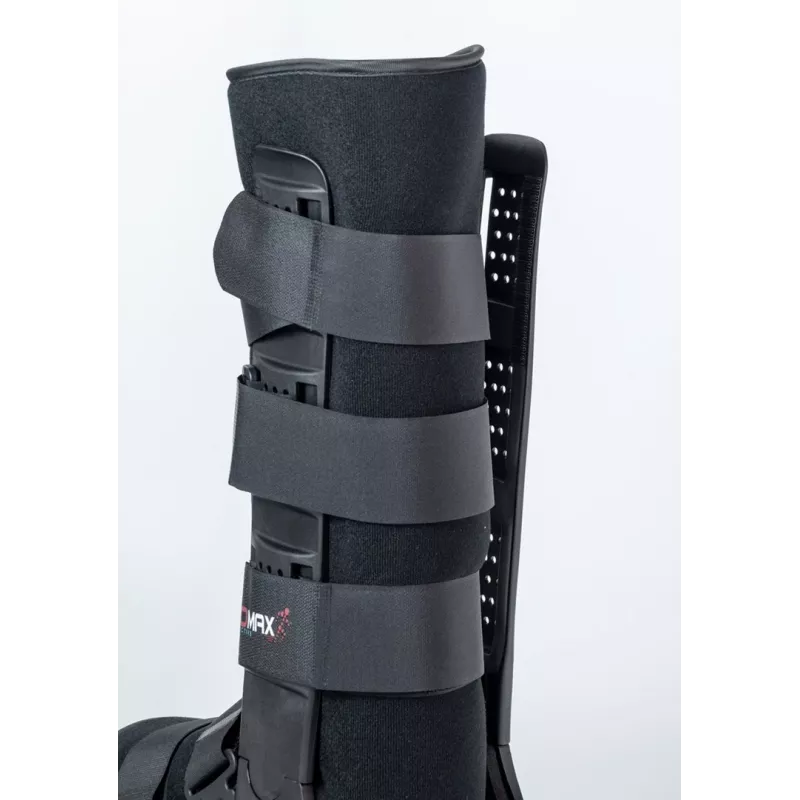 REH Air Walker Basic Long enkel-voet orthese, maat L, zwart/grijs