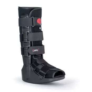 REH Air Walker Basic Long orthese maat L zwart