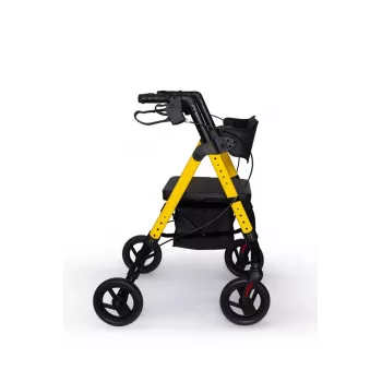 REH Marsylia Vierwielige Rollator met Zitje, Geel RF-617/Ż