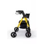 REH Marsylia Vierwielige Rollator met Zitje, Geel RF-617/Ż