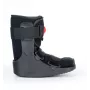 REH O-1183/XL Short Air Walker Boot – pneumatische enkel- en voet-immobilisator, schommelzool, zwart/grijs, maat XL