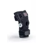 REH Stabilmax O-1241/XXL open korte kniebandage met flexibele stabilisatoren, geperforeerd neopreen, zwart, maat XXL
