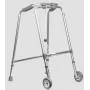 REHA FUND RF-100 opvouwbare revalidatielooprek zilver aluminium