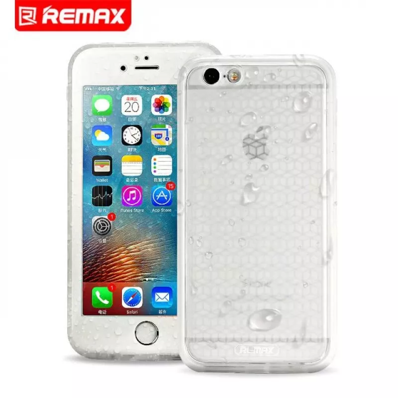 Remax Apple iPhone 6 Plus / 6s Plus siliconen hoesje zwart