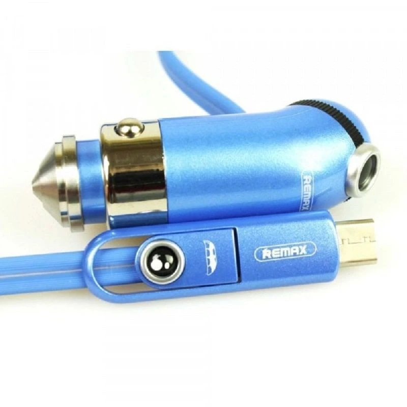 REMAX Cutie autolader RCC211 blauw