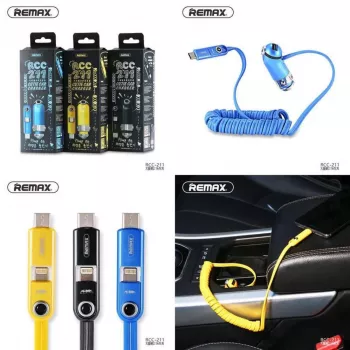 REMAX Cutie autolader RCC211 blauw