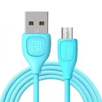 REMAX Lesu Cable Micro RC-050m Blauw - USB 2.0 Oplaad- en datakabel, 0,5 m