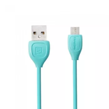 REMAX Lesu Cable Micro RC-050m Blauw - USB 2.0 Oplaad- en datakabel, 0,5 m