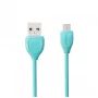 REMAX Lesu Cable Micro RC-050m Blauw - USB 2.0 Oplaad- en datakabel, 0,5 m