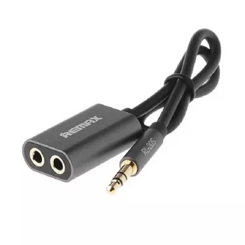 REMAX Qulmax 3,5mm Share Jack kabel RL-20S grijs