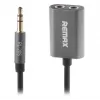 REMAX Qulmax 3,5mm Share Jack-kabel RL-20S grijs