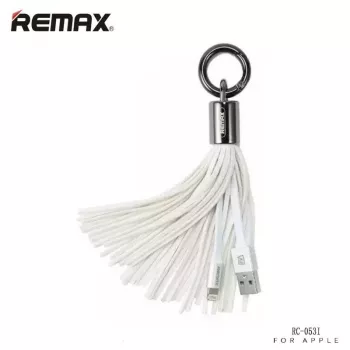 REMAX Universal Tassels Ring Cable voor Micro USB - wit