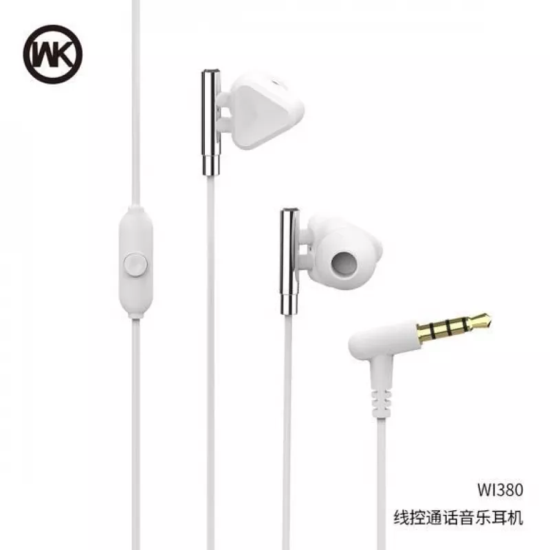 REMAX universele WI380 grijze bedrade in-ear-koptelefoon met microfoon