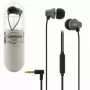 REMAX universele WI80 zwarte bedrade in-ear hoofdtelefoon met microfoon